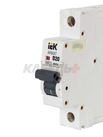 ARMAT Автоматический выключатель M06N 1P D 20А IEK