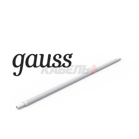 Светильник светодиодный Gauss IP65 1190*40*30мм 36Вт 3630lm 6500К 185-265V ULTRACOMPACT линейный матовый 1/20