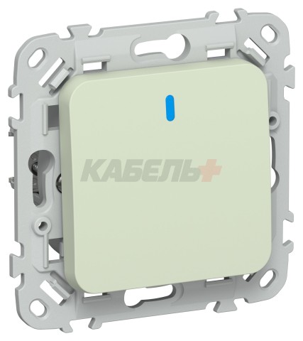 FLITE Выключатель 1-клавишный с индикацией 10А ВС11-1-1-ФлП панг IEK