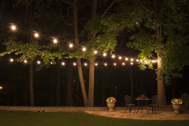 Гирлянда Белт Лайт Gen-Beltlight-20M-40E27-IP65 Black (Шаг 50См/16а/2*1,5mm +1,5m шнур)