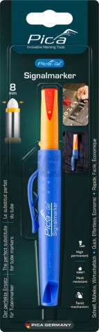 Маркер гелевый красный GEL Signalmarker