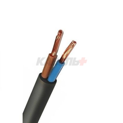 Провод ПВСн 2х0,75 ЧЕРНЫЙ