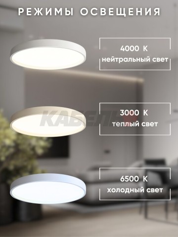 Светильник HY61001 2x60Вт D500 белый