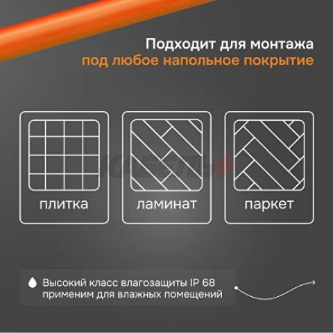 Секция нагревательная welrok RD2s 0,340 кВт 17 м