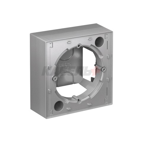 ATLASDESIGN КОРОБКА для наружного монтажа, АЛЮМИНИЙ