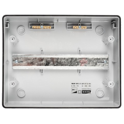Бокс модульный навесной PDB/W 3012 GR (ЩРН-ПГ-12) IP65 Jazzway
