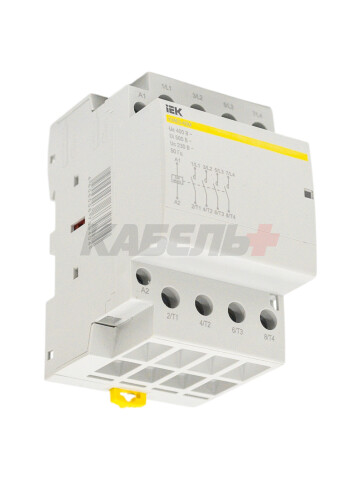Контактор модульный КМ63-40М AC/DC IEK