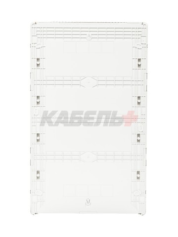 Щит открытой установки 72 места, винтовые клеммы, (647х390х99), IP-40 // Hager - Golf (Прозрачная матовая дверь)