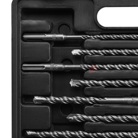 Набор буров и долот SDS PLUS, 13 предметов KRANZ