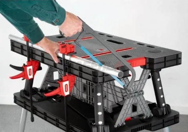 ВЕРСТАК 17182239 FOLDING WORK TABLE -BLACK-STD EUROPRO