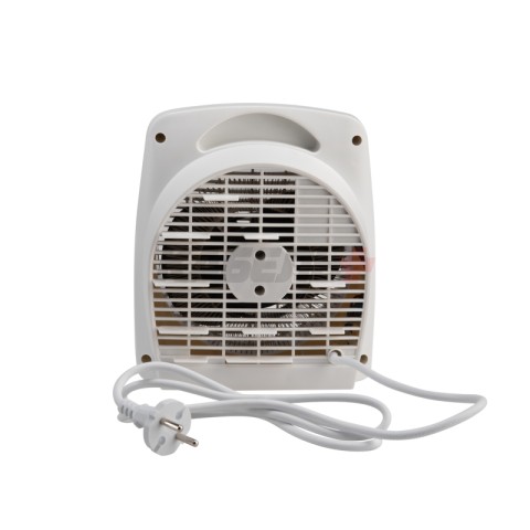 Тепловентилятор электрический настольный 2кВт со спиральным нагревательным элементом, белый REXANT