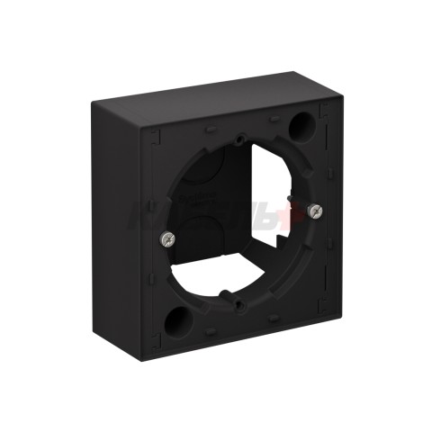 ATLASDESIGN КОРОБКА для наружного монтажа, КАРБОН