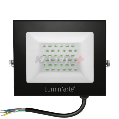 Светодиодный прожектор Luminarte LFL-50W/07 50Вт Зеленый цвет свечения IP65