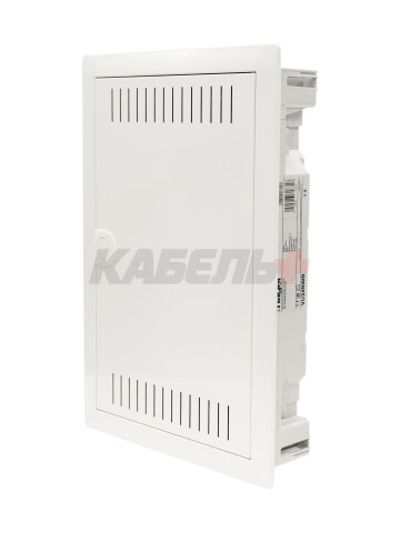 Щит скрытой установки Multimedia  (506х348х89), IP 30// Hager - Volta (Белая дверь с перфорацией)