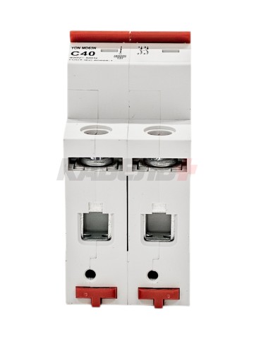 Автоматический выключатель YON max типа MD63N, 6кА, 2 полюса, хар-ка C, 40А DKC