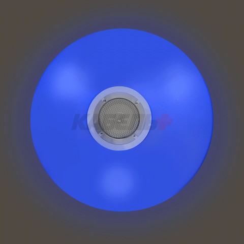 Светильник потолочный с/д General GSMCL-Smart83 72w Simplico Sound RGB + муз кол 72Вт 3000-6500К 5500Лм 400х60мм с пультом (800383) (1/10)