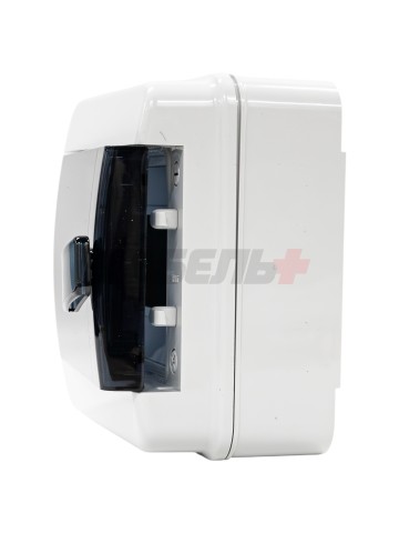 TEKFOR Корпус пластиковый КМПн-6 IP65 черная прозрачная дверь IEK