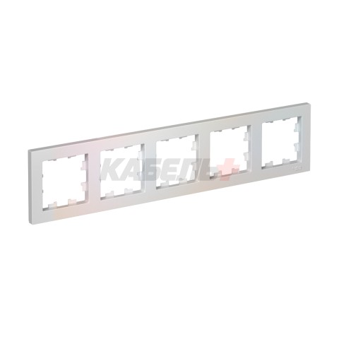 ATLASDESIGN 5-постовая РАМКА, универсальная, ЖЕМЧУГ