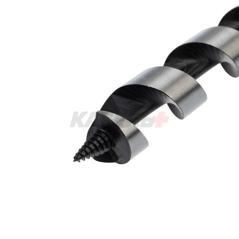 Сверло винтовое по дереву 25х460 мм (шестигранный хвостовик) Kranz