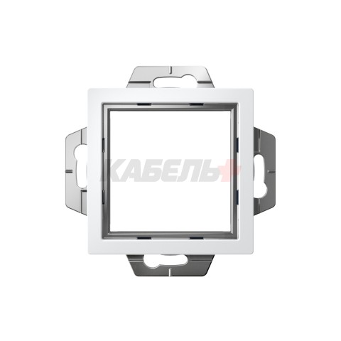 ATLASDESIGN АДАПТЕР 45х45мм для установки W45, БЕЛЫЙ