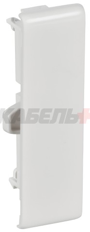 DLP Накладка на стык крышки 65мм для кабель-каналов 80х35 80х50 105х50 150х50 белая