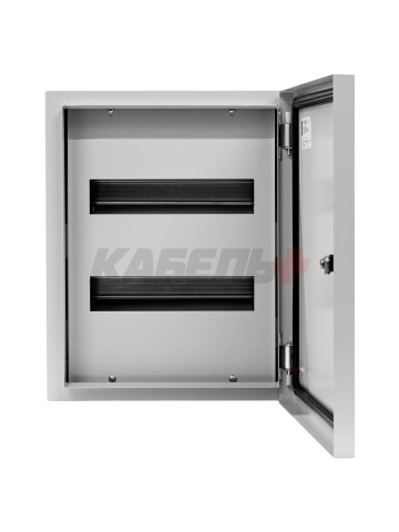 Корпус металлический распределительный ЩРн-24з (410х330х120мм) IP54 GENERICA