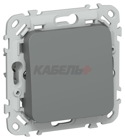 FLITE Подсветка встраиваемая 4000К ПЛ20-ФлМА мокрый асфальт IEK