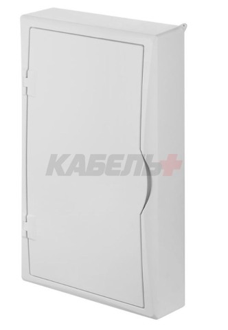 Щит навесной ECO BOX 3x12M, N/PE 4x 6x16+3x10mm2, белая пласт. дверь, белый RAL9003, 560x354x107mm, IP40