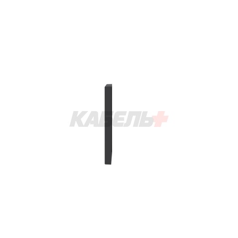 Рамка 2 поста IP44, KANT, черный уголь DKC