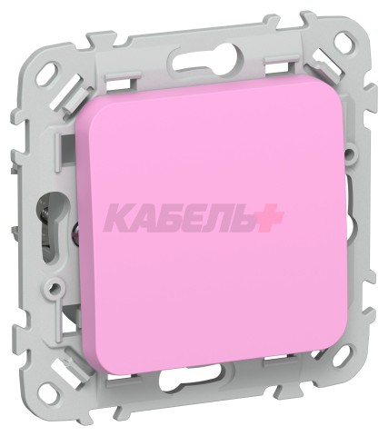 FLITE Выключатель 1-клавишный 10А ВС11-1-0-ФлПр пурпурный IEK