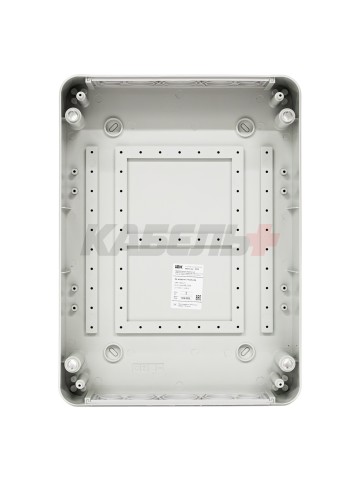 TEKFOR Корпус пластиковый КМПн-24 IP65 серая непрозрачная дверь IEK