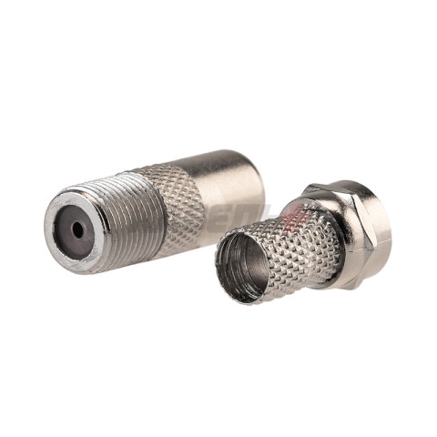 Переходник гнездо F – штекер TV ZnNi PROconnect