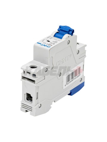 Автоматический выключатель NB1-63 1P 10A 6kA х-ка B (DB) (R)