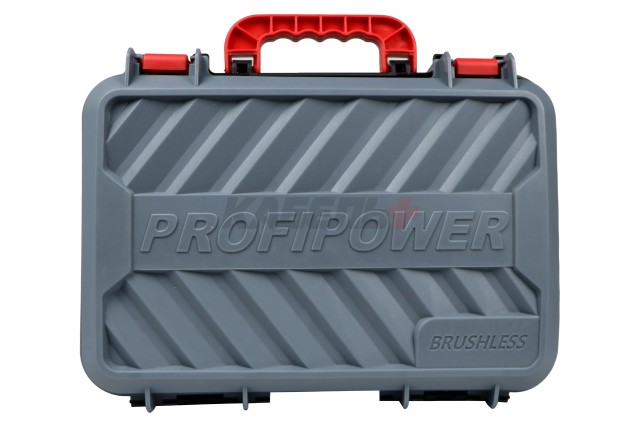 Аккумуляторный бесщеточный ударный гайковерт ProfiPower T-1200N (Li-ion-1шт, 6.0Ач, 1200Нм, переходник 3/4"-1/2", З/У, в кейсе)