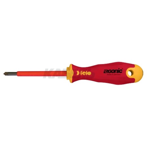 Отвертка диэлектрическая Ergonic  крестовая +/- Z 1X80 41710290