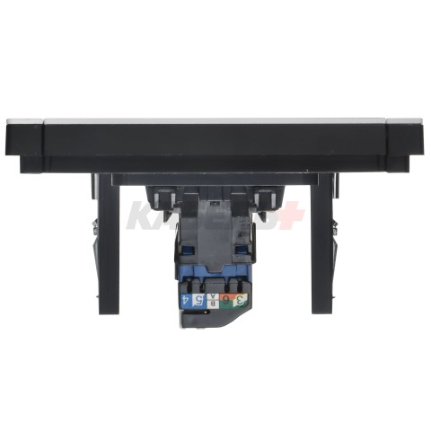 FORTE&PIANO Розетка компьютерная RJ45 кат.6 FP231M металл белый IEK
