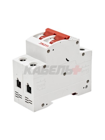 Автоматический выключатель YON max типа MD63N, 6кА, 2 полюса, хар-ка C, 16А DKC