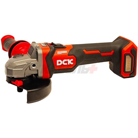 Угловая шлифмашина аккумуляторная KDSM04-125 (18V / без АКБ и ЗУ / 125 мм / регул.обор / Коробка), DCK