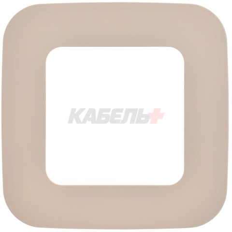 FLITE Рамка 1-местная РУ-1-А-ФлЛ льняной IEK