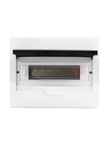 Корпус пластиковый ЩРВ-П-12 черн. прозр. дверь IP41 GENERICA