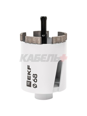 Коронка алмазная Turbo Fast 68 DCH-68TRB Laser M16 EKF Expert