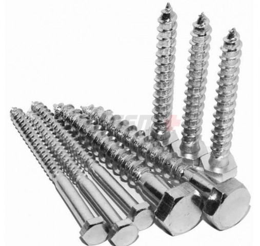 Шуруп сантехнический GL GL 8х50 (глухарь) (10 шт) дой-пак S