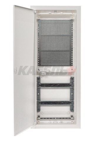 U60, Щит встраиваемый комбинированный 5/2 с металл. дверцей, IP30