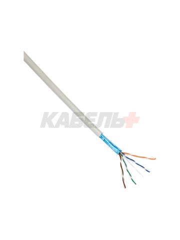 Витая пара F/UTP кат. 5E 100МГц 4 пары PVC INDOOR 1м серый GENERICA