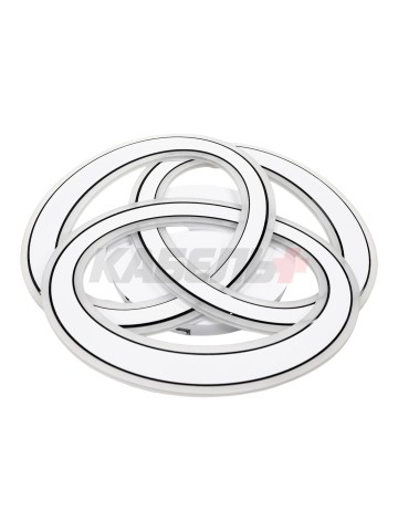 Светильник H26080/490 204Вт белый/черный