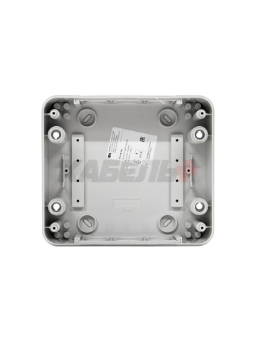 TEKFOR Корпус пластиковый КМПн-8 IP65 серая непрозрачная дверь IEK