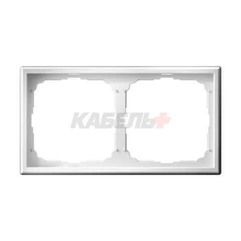 ARTGALLERY 2-постовая РАМКА, универсальная, БЕЛЫЙ