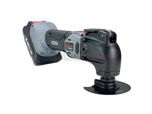 Аккумуляторный реноватор ProfiPower MKDTM-18V (2шт. 2.0Ач, 0-18000кол/мин., 4,0°. насадок 6шт, З/У, коробка) УЛУЧШЕННАЯ СЕРИЯ