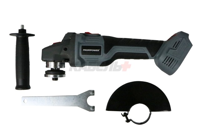 Аккумуляторная УШМ бесщеточная ProfiPower MKDGA-18V (без акб, 125 мм, 0-8500 об/мин, в коробке)