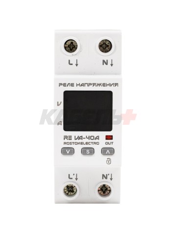 Реле напряжения RE VA-40A